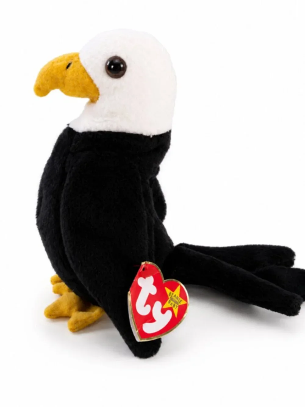 Ty Beanie Baby Baldy The Eagle Tags In Tact